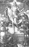 "Resurrezione" - incisione - 1512 - «Metropolitan Museum of Art (The MET)» New York City (New York) - Stati Uniti d'America