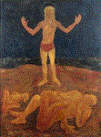 "La resurrezione" - dipinto - 1932 - «Collezione privata» attuale-posizione-sconosciuta - 