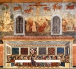 "L'ultima cena e storie della Passione di Cristo" - affresco - 1447 - «Chiesa Sant'Apollonia» Firenze (FI) - Italia
