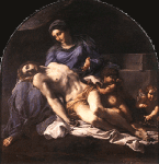 "Deposizione" - dipinto - 1599-1600 - «Museo Nazionale di Capodimonte» Napoli (NA) - Italia