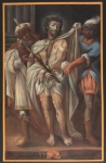 "Ecce homo" - dipinto - 1719 - «Cappella Castello Neuhaus» Gais (BZ) - Italia