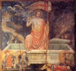 "La Resurrezione di Cristo" - affresco - XV secolo - «Oratorio della Buona Morte» Ferrara (FE) - Italia