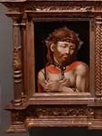 "Polittico (particolare) Ecce homo" - dipinto - 1540-1560 irca - «Monastero Reale di Santa Maria de Pedralbes» Barcellona - Spagna