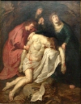 "Deposizione di Cristo" - dipinto - XVII secolo - «Alte Pinakothek» Monaco - Germania