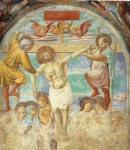 "Deposizione - Tabernacolo del Condannato" - dipinto - 1464-66 - «Cappella San Tommaso - Palazzo Pretorio» Certaldo (FI) - Italia
