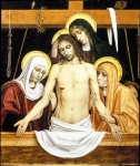 "Cristo morto tra le Marie" - dipinto - 1510 circa - «Accademia Carrara» Bergamo (BG) - Italia
