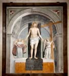 "Cristo risorto" - dipinto - fine XV secolo - «Basilica di Sant Ambrogio» Milano (MI) - Italia
