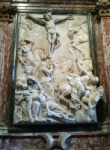 "Crocifissione" - bassorilievo - 1711  - «Chiesa dei Frari» Venezia (VE) - Italia