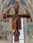 "Crocifisso (del Maestro di San Francesco di Arezzo - allievo di Cimabue)" - crocifisso - 1270-1280 circa - «Basilica Museale di San Francesco» Arezzo (AR) - Italia
