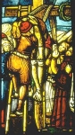 "Deposizione dalla croce" - vetrata istoriata - 1544 - «Duomo» Milano (MI) - Italia