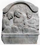 "Pietà con angeli e le Marie" - bassorilievo - XV secolo - «Chiesa di San Gaetano» Padova (PD) - Italia