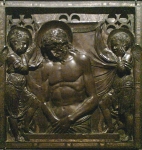 "Cristo sorretto da due angeli" - bassorilievo - 1447-49 - «Basilica del Santo» Padova (PD) - Italia