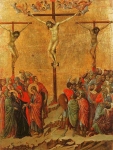 "Crocifissione" - dipinto - 1311 - «Duomo» Siena (SI) - Italia