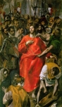 "La spoliazione di Cristo" - dipinto - 1577-79 - «Cattedrale» Toledo - Spagna