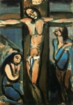 "Cristo in croce" - dipinto - 1914 - «Collezione Hahnloser» Winterthur - Svizzera
