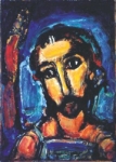 "Testa di Cristo" - dipinto - 1938 - «Cleveland Museum of Art» Cleveland (Ohio) - Stati Uniti d'America