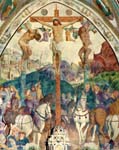 "Crocifissione" - affresco - 1496 - «Chiesa di San Leonardo» San Giorgio della Richinvelda (PN) - Italia