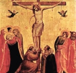 "La Crocifissione" - dipinto - inizio 1300  - «Alte Pinakothek» Monaco - Germania