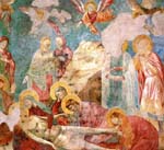 "Compianto sul Cristo morto" - affresco - 1291-1295 - «Basilica Superiore San Francesco» Assisi (PG) - Italia