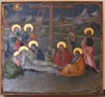 "Storie della Passione - Il compianto sul Cristo morto" - dipinto - 1440-45 - «Musei Vaticani» Città del Vaticano - Città del Vaticano