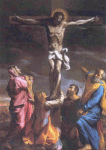 "La crocifissione" - dipinto - XVII secolo - «Galleria Nazionale d'arte antica di Palazzo Barberini» Roma (RM) - Italia
