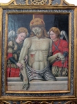 "Cristo in Deposizione tra gli angeli" - dipinto - 1570 - «Museo arte sacra» Volterra (PI) - Italia