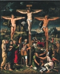 "Crocifissione" - dipinto - inizio XVI secolo - «?» attuale-posizione-sconosciuta - 