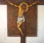"Cristo crocifisso  secondo San Marco" - dipinto - 2005 - «Nostra Signora di Covadonga» Città del Messico - Messico
