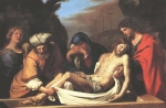 "La deposizione nel sepolcro" - dipinto - 1656 - «Art Institute of Chicago» Chicago (Illinois) - Stati Uniti d'America