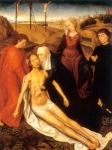 "Compianto su Cristo morto con un donatore" - dipinto - 1480-90 - «Galleria Doria Pamphilj» Roma (RM) - Italia