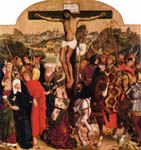 "Crocifissione" - dipinto - 1470 circa - «Alte Pinakothek» Monaco - Germania