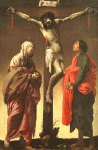 "La Crocifissione con la Vergine e San Giovanni" - dipinto - 1625  - «Metropolitan Museum of Art (The MET)» New York City (New York) - Stati Uniti d'America