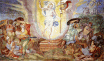 "La Resurrezione di Cristo" - dipinto - XVI secolo - «Cappella Sistina» Città del Vaticano - Città del Vaticano