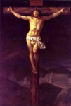 "Cristo sulla croce" - dipinto - 1782 - «Chiesa di San Vincenzo» Mâcon - Francia