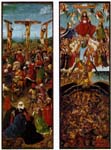 "Crocifissione e Giudizio universale" - dipinto - 1425-30 - «Metropolitan Museum of Art (The MET)» New York City (New York) - Stati Uniti d'America