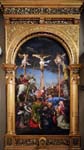 "Crocifissione" - dipinto - 1529-1534 - «Chiesa di Santa Maria in Telusiano» Monte San Giusto (MC) - Italia