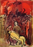"La Deposizione rossa" - dipinto - 1956 - «Musei Vaticani» Città del Vaticano - Città del Vaticano