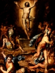 "Resurrezione di Cristo" - dipinto - 1568-71 - «Galleria Borghese» Roma (RM) - Italia