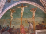 "Crocifissione" - affresco - 1428 - «Cappella Santa Caterina -  San Clemente» Roma (RM) - Italia