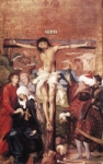 "Crocifissione" - dipinto - 1506 - «Christian Museum» Esztergom - Ungheria
