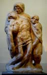 "Pietà di Palestrina" - scultura - 1555 circa - «Galleria della Accademia» Firenze (FI) - Italia