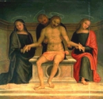 "Compianto sul Cristo morto" - dipinto - fine XV secolo - «Pinacoteca Vaticana» Città del Vaticano - Città del Vaticano
