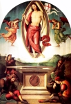 "Cristo risorto" - dipinto - XVI secolo - «Palazzo Apostolico» Città del Vaticano - Città del Vaticano