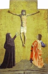 "Crocifissione - polittico della misericordia" - dipinto - 1444-64 - «Pinacoteca Comunale» Sansepolcro (AR) - Italia