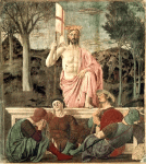 "Resurrezione di Cristo" - dipinto - 1463 circa - «Museo Civico» Sansepolcro (AR) - Italia