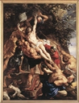 "L'elevazione della croce" -  - 1610-11  - «Cattedrale» Anversa - Belgio