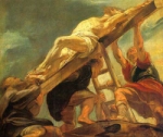 "Innalzamento della croce" - dipinto - 1620-21 - «Musée du Louvre» Parigi - Francia