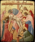 "La deposizione dalla croce" - dipinto - 1325-30 - «Musée du Louvre» Parigi - Francia