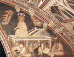 "La resurrezione del Cristo" - dipinto - XIV secolo - «Basilica Inferiore San Francesco» Assisi (PG) - Italia