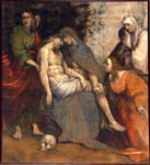 "Pietà" - dipinto - 1524-25 - «Chiesa di Santa Maria delle Grazie e San Lorenzo» Cortemaggiore (PC) - Italia